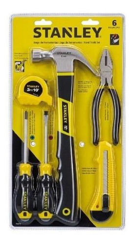 Set 6 Pzas Stanley Herramientas Manuales 70-879