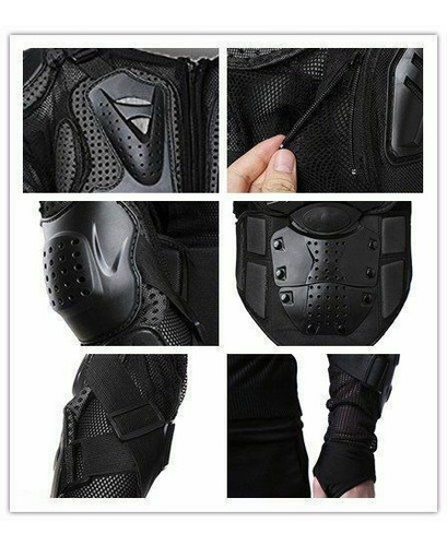 Imagen 8 de 8 de Peto Protector Armadura Motocross Racing Pvc Lycra Eva