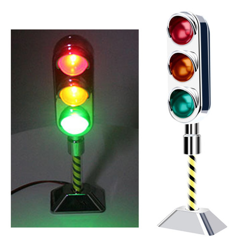 Señal Modelo De Semáforo Mini Dc12v Con 3 Led