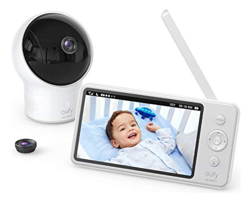Eufy Security, Monitor De Video Para Bebé Con Cámara Y