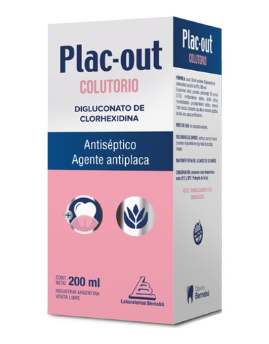 Antiséptico Bucal 200 Ml Colutorio Placout
