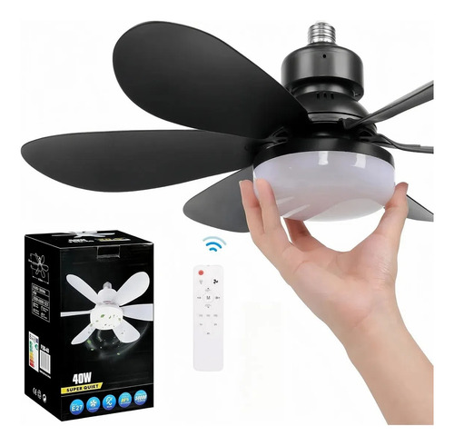 . Ventiladores Techo Con Luz Control Remoto Lampara