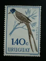 Comprar Estampillas Uruguay 1962 - Pájaro Tijereta