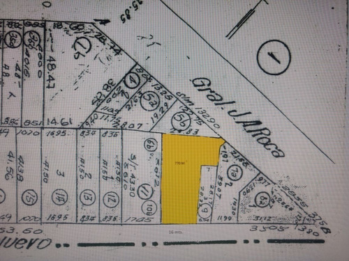 Imagen 2 de 2 de Venta Hurlingham Centro Lote Terreno Fracción
