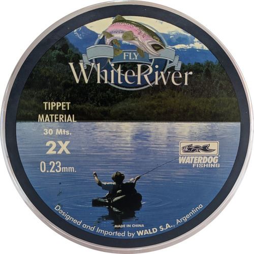 Nylon Tippet White River Pesca Con Mosca Fly