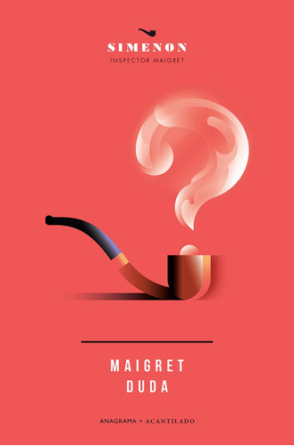 Libro Maigret Duda - George Simenon - Anagrama