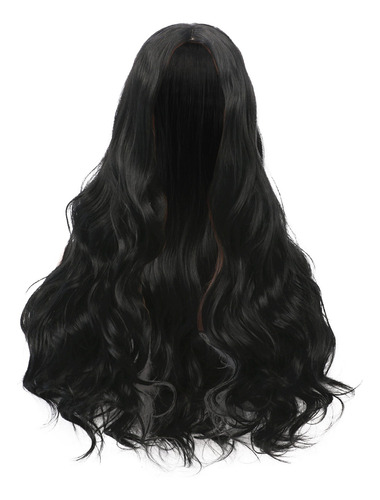 Centro De Cabello Largo Y Rizado K European And Wigs, Flequi