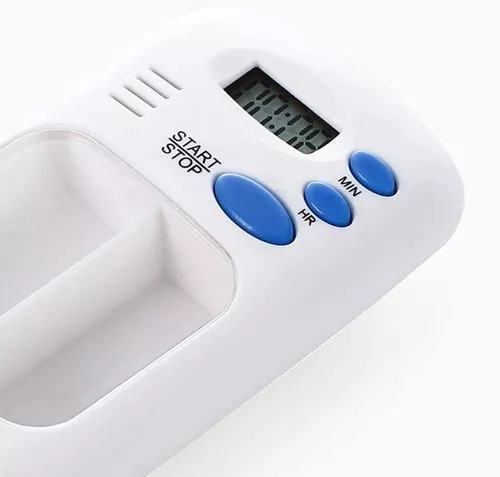 Caixa de comprimidos com alarme elétrico Caixa de comprimidos para adultos