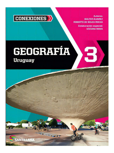 Geografia 3 Uruguay: No, De Walter Álvarez. Serie No, Vol. No. Editorial Santillana, Tapa Blanda, Edición No En Español, 0
