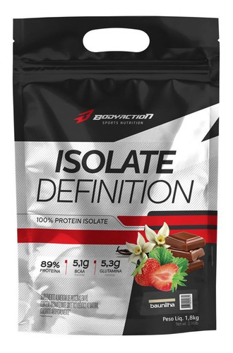 Whey Isolate Definition - 1800g Baunilha - Bodyaction