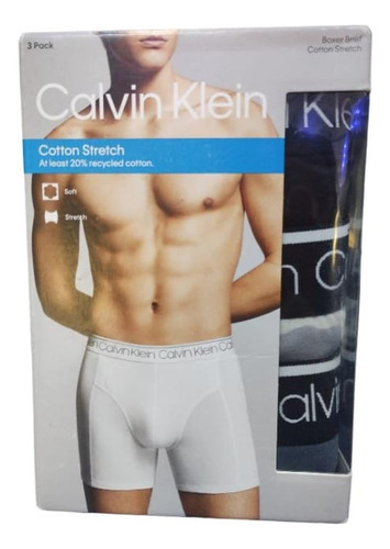 Boxer Calvin Klein Cotton Stretch Set 3