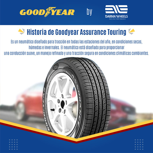 4 Llantas 215/55r17 94v Goodyear Assurance Triplemax Auto