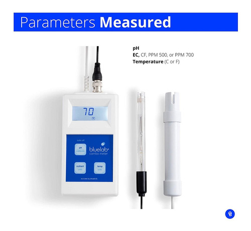 Medidor De Ph / Tds / Ec / Temperatura 4 En 1 Bluelab