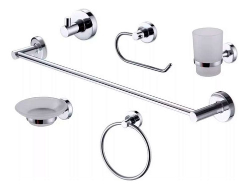 Accesorio Baño Peirano 12006 6 Piezas Baño Set