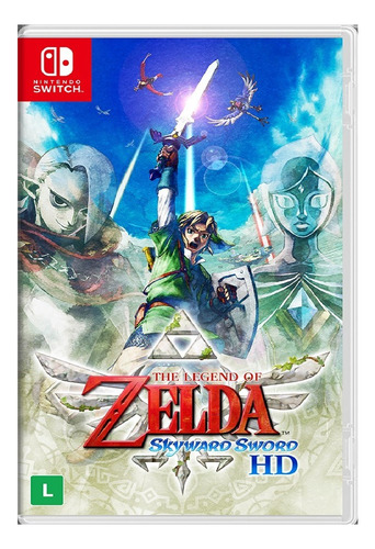 The Legend Of Zelda: Skyward Sword Hd Nintendo Switch Físico (Usado)
