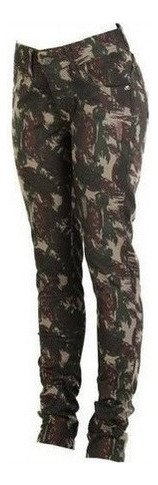 Pantalon Táctico Dama Camuflado Jeans Skinny Airsoft Militar