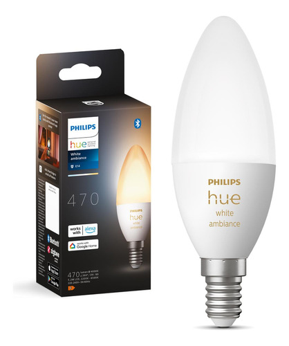 Foco Inteligente Wa E14 5.2w Philips Hue