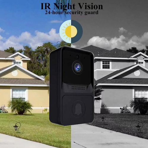 Imagen 10 de 10 de Timbre De Casa Inteligente Inalámbrico Wifi Con Cámara