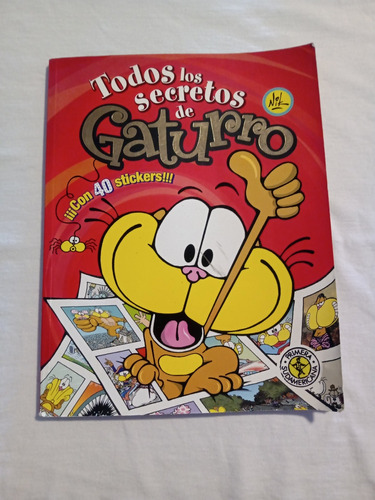 Libro Todos Los Secretos De Gaturro Con Stickers 