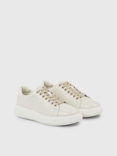 Zapatilla Raised Cupsole Lace Up Blanco Calvin Klein