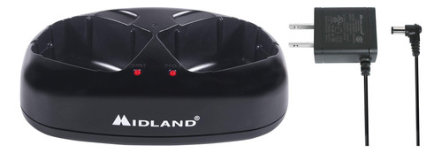 Midland Avp10 Cargador De Escritorio Dual Para Radios De La