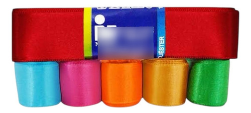 Fita De Cetim Najar N°5 22mm X 10mts Cores