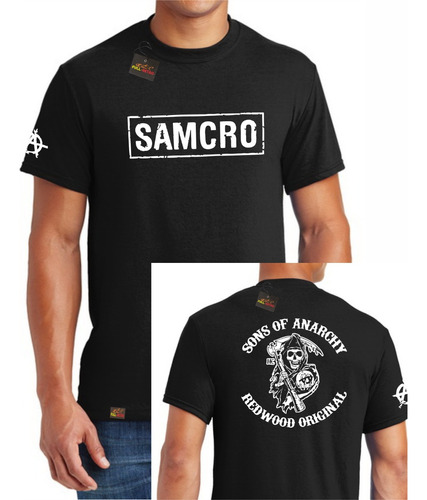 Polera  Sons Of Anarchy First 9 Redwood President Clasica 