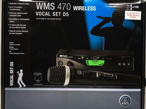 Microfone AKG WMS 470