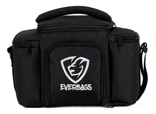 Bolsa Térmica Fitness Marmita Lacheira Academia Top Preto