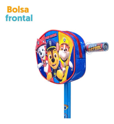 Scooter Para Niño Paw Patrol Con Luces Azul Paw Patrol