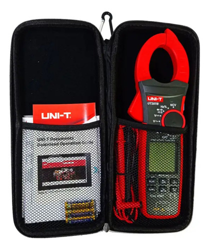 Amperimetro Tenaza Ut207b Uni-t, Tester Ac/dc, Corriente Cc