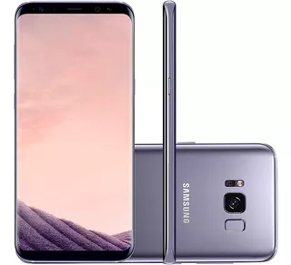 Celular Samsung Galaxy S8 64gb Burn In Ametista 4gb Usado Nf