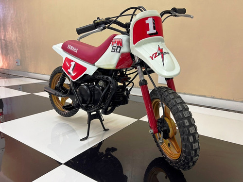 Yamaha Pw50 Pw 50 Moto Cross Mini Moto Não Dt180 Dt200 Rd135