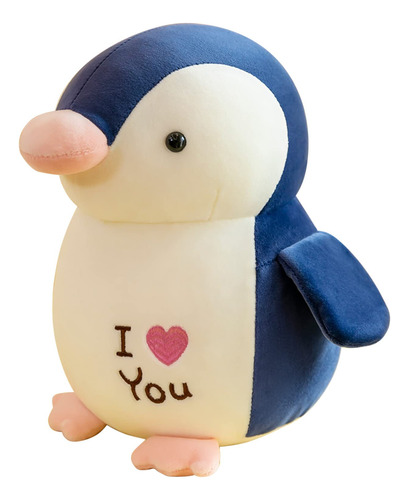 Peluche Pingüino De 24.99 Cm De Regalo Romántico.