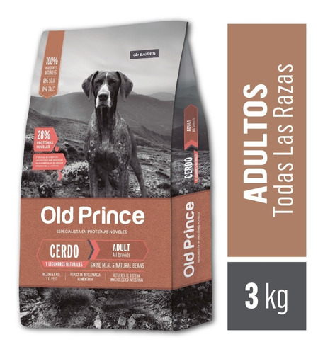 Old Prince Cerdo Y Legumbres 3kg - Ver Zonas De Envío Gratis