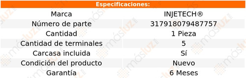 1- Sensor Flujo Aire Maf Tahoe 8 Cil 5.3l 2007/2008 Injetech