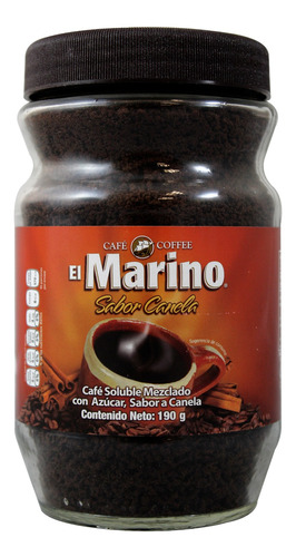 Café Instantaneo El Marino Con Canela 190 Grs 