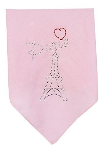 Paris Rhinestone Perro Bandanas