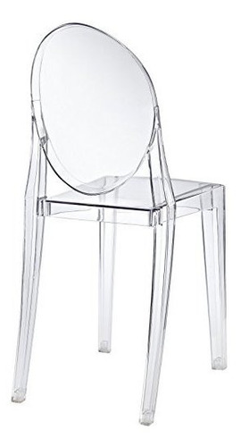 Imagen 4 de 8 de Silla Lateral De Comedor Moderna De Acrílico Modway Casper E