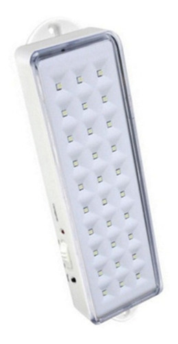 Luz de emergencia Pronext EL 030SM LED con batería recargable 220V blanca