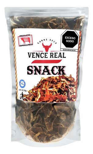 Carne Seca Snack Con Chile 250gr Botana De Carne Vence Real