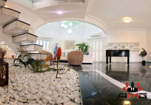 Imagem 5 de 30 de Casa Com 6 Dormitórios À Venda, 600 M² Por R$ 4.800.000,00 - Hanga Roa - Bertioga/sp - Ca0280