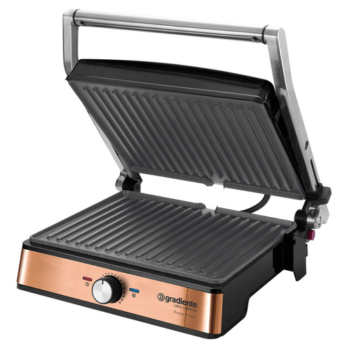 Sanduicheira E Grill Press Prime Inox Gradiente PGGR152 127v Cor Prateado