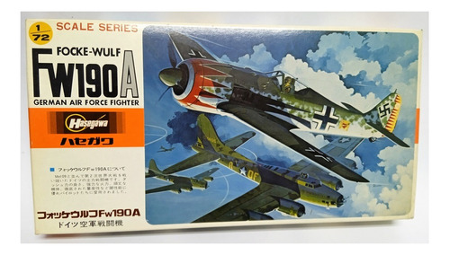 Modelo A Escala 1/72 Para Armar Maqueta Focke Wulf F W 190 A