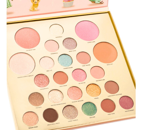 Paleta maquillaje ojos y rostro Too Faced Merry Merry Makeup Edición Limitada
