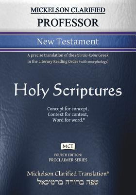 Libro Mickelson Clarified Professor New Testament, Mct: A...
