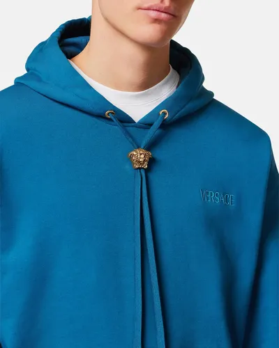 Sudadera versace azul hotsell