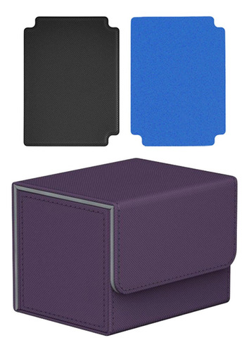 M Caja For Baraja De Cartas Coleccionables, Morada