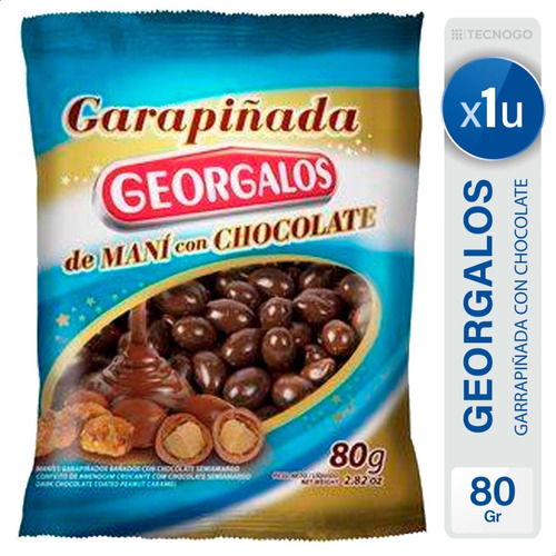 Garrapiñada De Mani Con Chocolate Georgalos - Mejor Precio