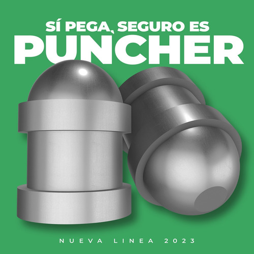 Imagen 3 de 10 de Balines Apolo Puncher 6.35 Mm 37 Gr - X200 Caza Punta Solida